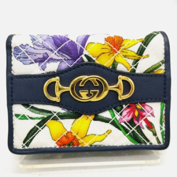 Gucci Floral Bifold Wallet mon-320-09012025 - Picture 1 of 9